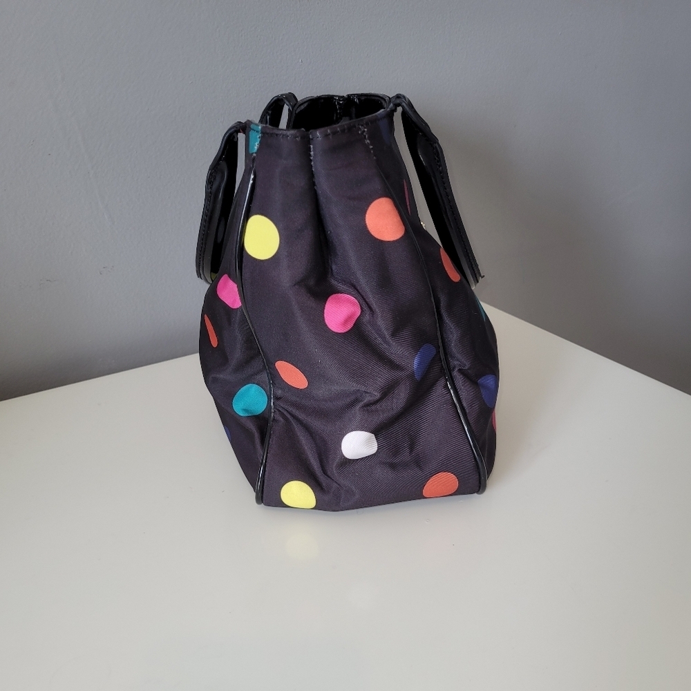 Lulu by Lulu Guiness Polka Dot Handbag, VGUC - Picture 4 of 9